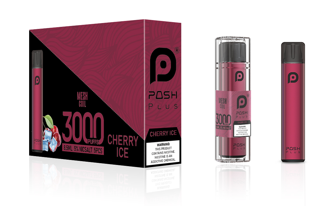 Posh Plus 3000 Cherry Ice - 5 in 1