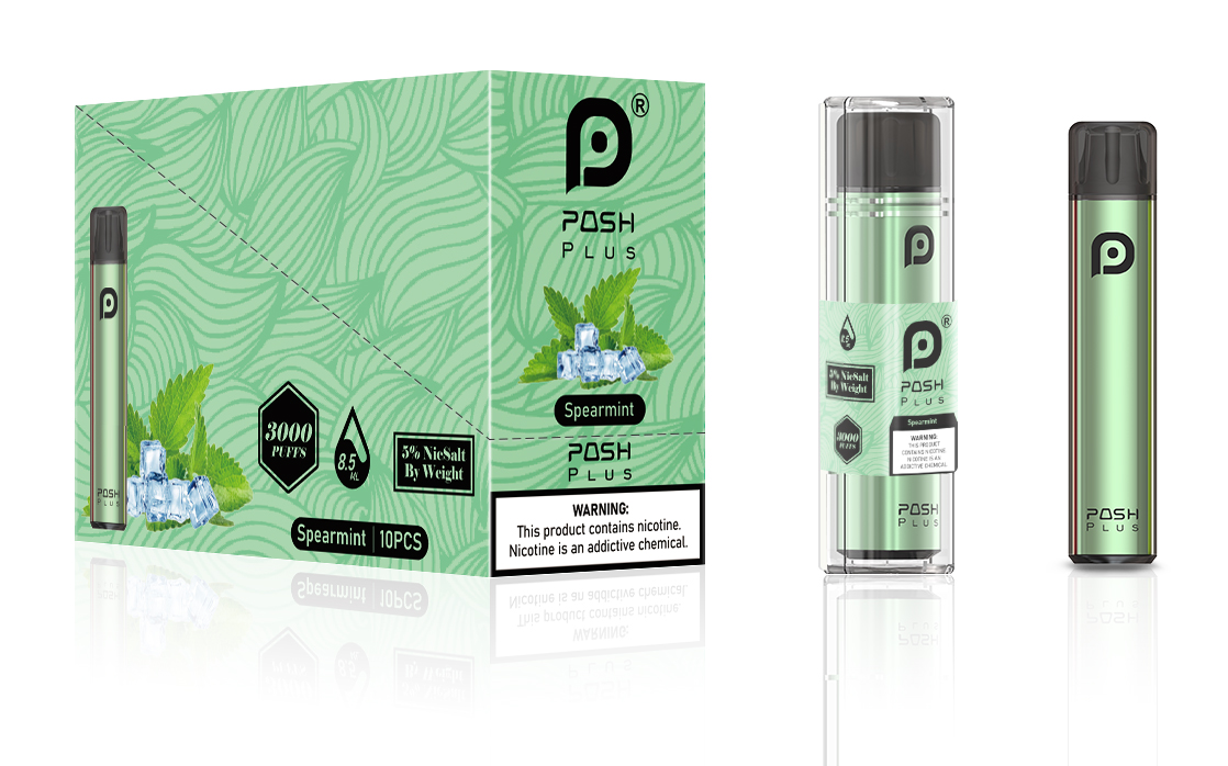 Posh Plus 3000 Spearmint | Buy Disposable Vape Pen Online