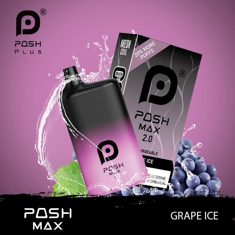 Posh MAX 2.0 Grape Ice - 5 in 1