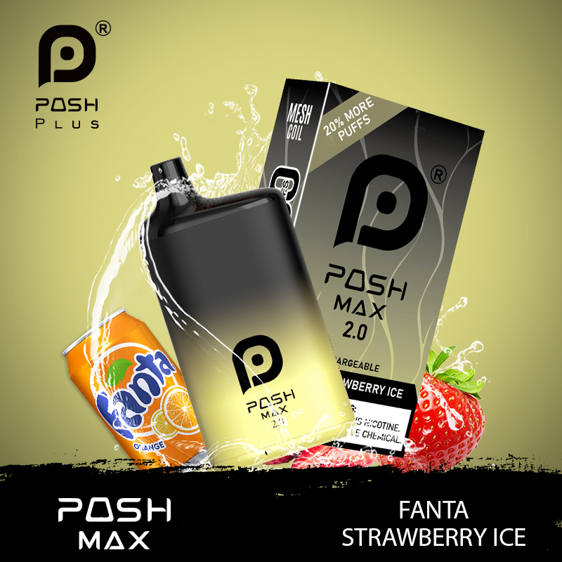 Posh MAX 2.0 Fanta Strawberry Ice - 5 in 1