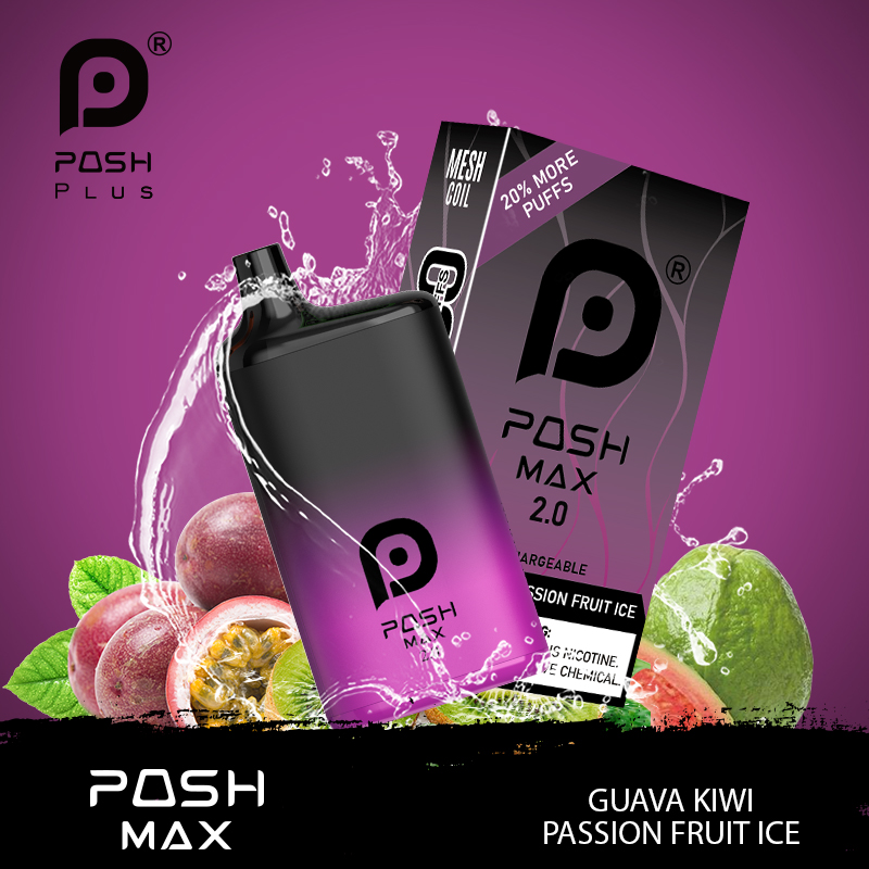 Posh MAX 2.0 Guava Kiwi Passionfruit Ice - 5 in 1