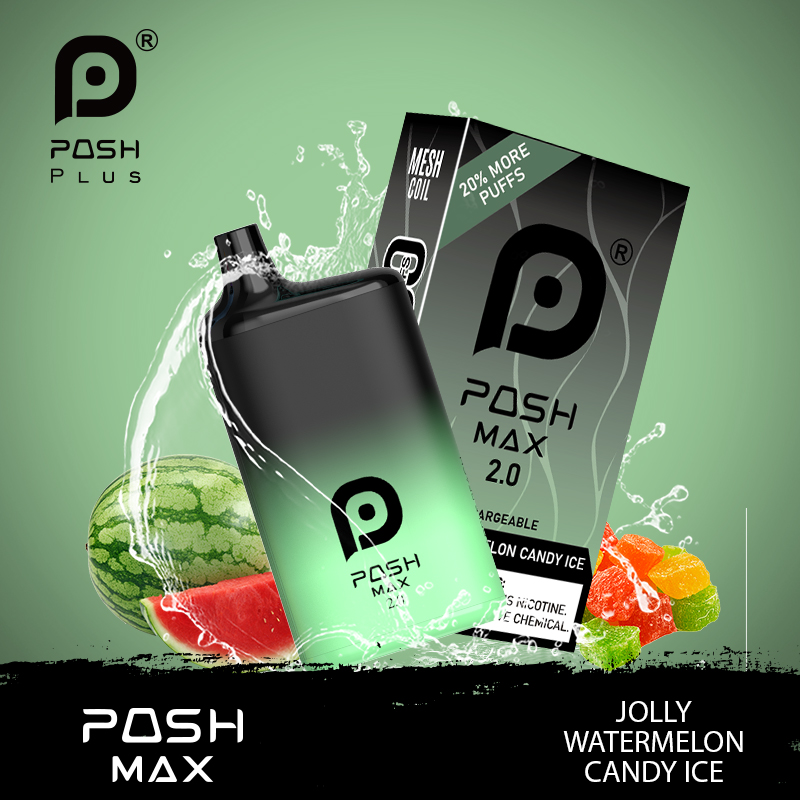 Posh MAX 2.0 Jolly Watermelon Candy Ice - 5 in 1