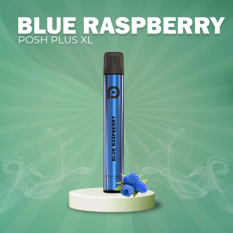 Posh Plus Xl Rechargeable Blue Raspberry Ice Disposable Vapes 9877