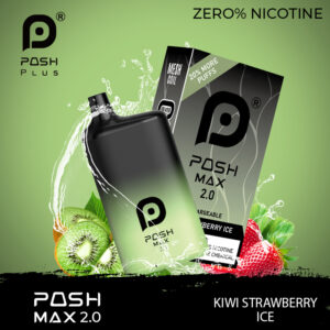 Posh Max 2.0 Zero Nicotine - Kiwi Strawberry Ice