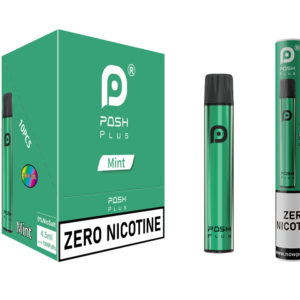 Posh Plus 1500 Zero Nic Mint -Zero Nicotine Disposable Vape