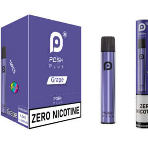 Posh Plus 1500 Zero Nic Grape-Zero Nicotine Disposable Vape