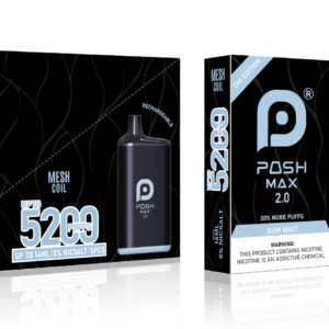 Posh Max 2.0 CHI Edition - Gum Mint- Rechargeable Disposable Vape