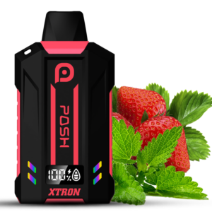 POSH XTRON Strawberry mint - Rechargeable Disposable Vape