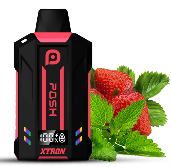 POSH XTRON Strawberry mint - Rechargeable Disposable Vape