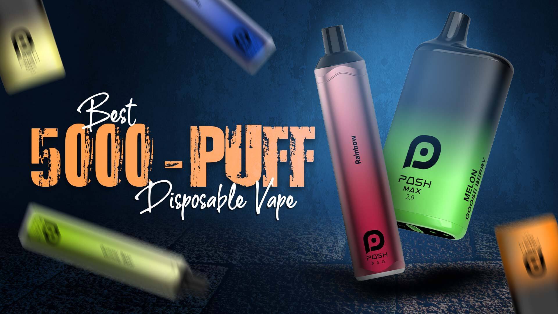 Best 5000 puff Dispsoable Vape by NowPosh