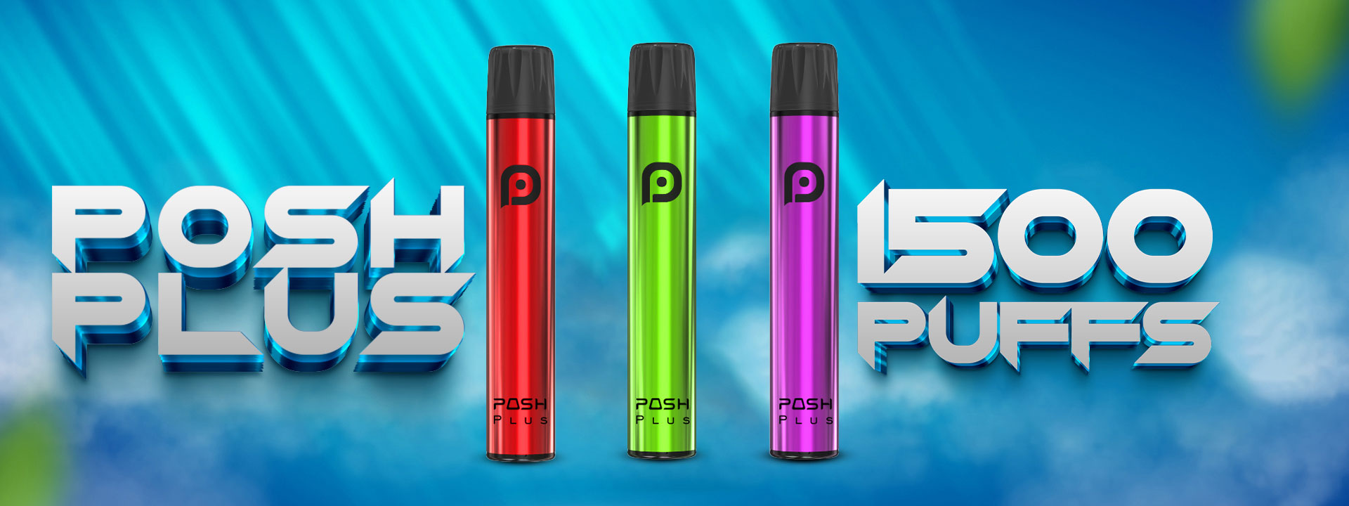 POSH PLUS 1500 Puffs